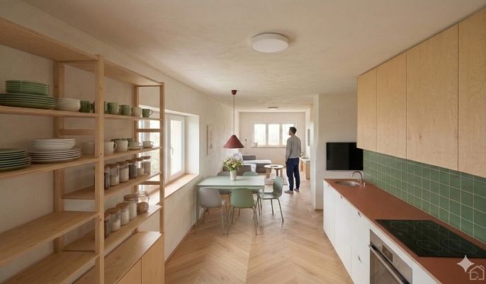 Pronájem, Byt 2+kk, Moravany