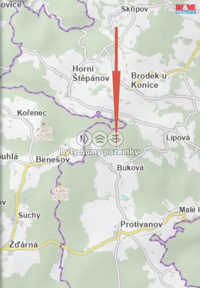 Prodej, Louka, Buková