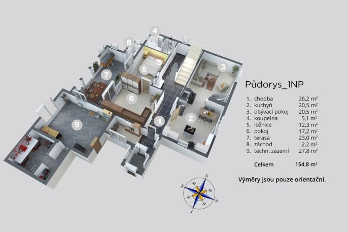 Pronájem, Rodinný dům, Řehlovice