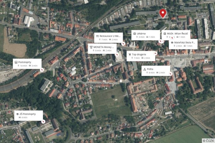 Prodej, Byt 1+kk, Postoloprty