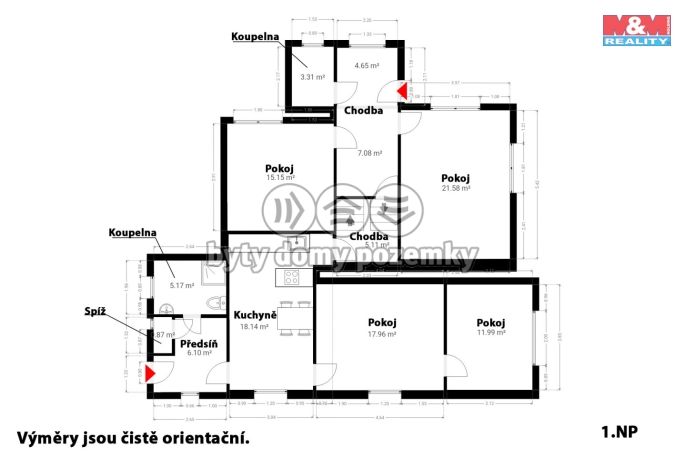 Prodej, Rodinný dům, Klabava