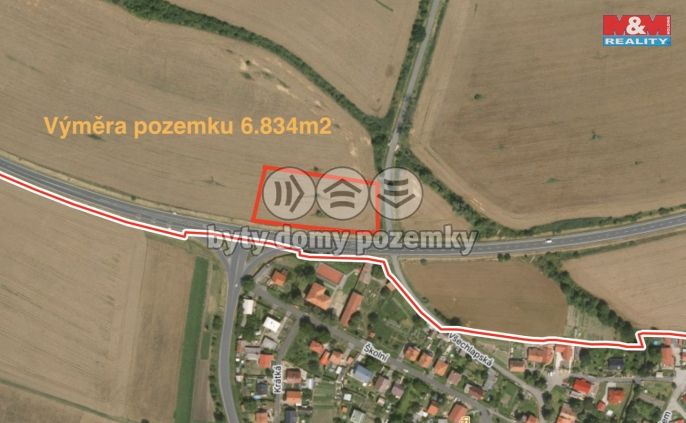 Prodej, Pole, 6834 m², Libčeves