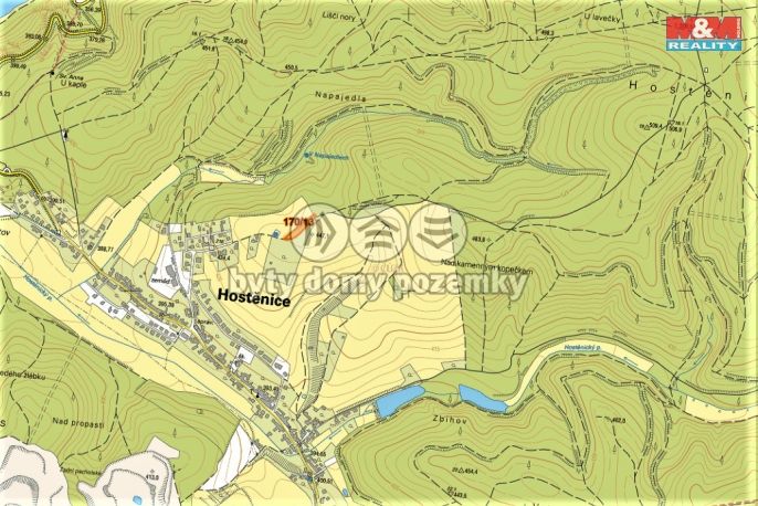 Prodej, Pole, Hostěnice