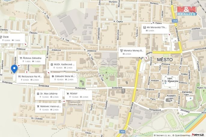 Prodej, Byt 2+1, Moravská Třebová