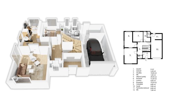 Prodej, Rodinný dům, Okrouhlá