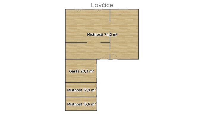 Prodej, Rodinný dům, Lovčice