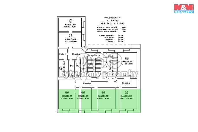 Pronájem, Kancelářský prostor, Plzeň