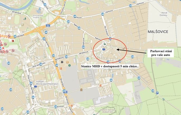 Pronájem, Garážové stání, Hradec Králové