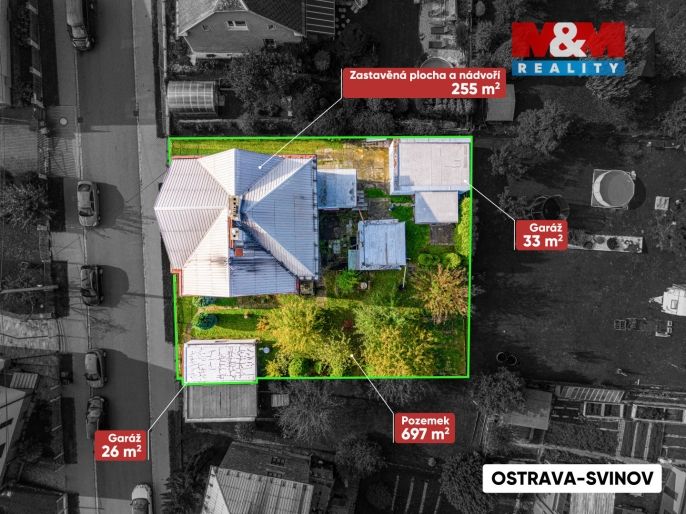 Prodej, Rodinný dům, Ostrava