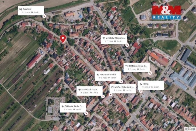 Prodej, Rodinný dům, Bořetice