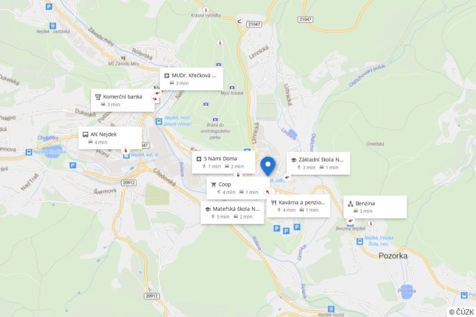 Prodej, Byt 4+1, Nejdek