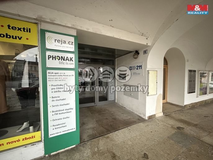 Pronájem, Kancelářský prostor, Ústí nad Orlicí