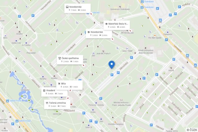 Pronájem, Byt 4+kk, Praha