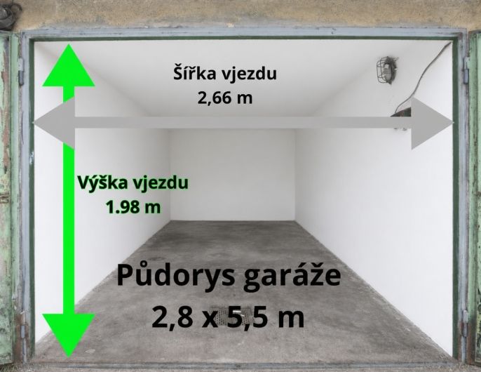 Pronájem, Garáž, Hradec Králové