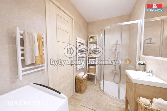 Prodej, Byt 3+kk, Žleby