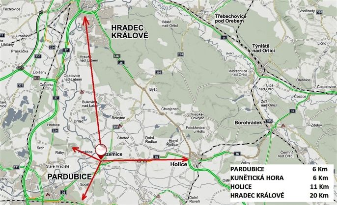 Pronájem, Zahrada, Sezemice