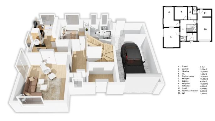 Prodej, Rodinný dům, Okrouhlá