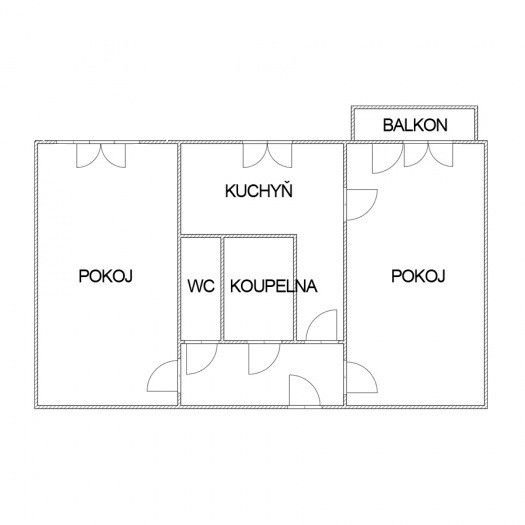 Prodej, Byt 2+1, Ostrava