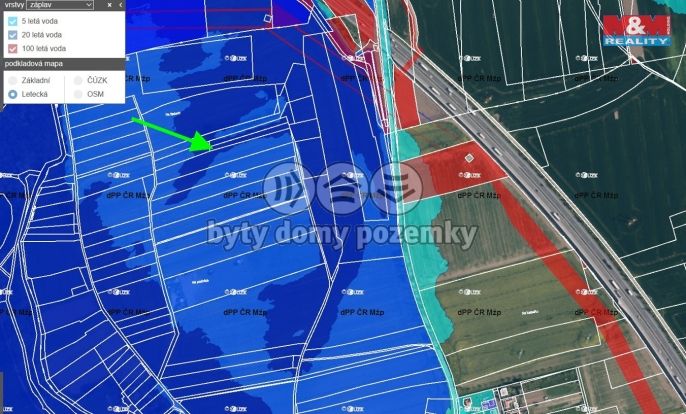 Prodej, Pole, Všestudy