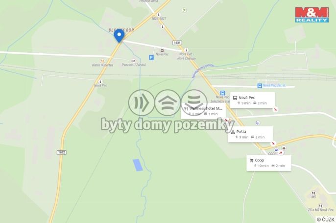 Prodej, Byt 1+kk, Nová Pec