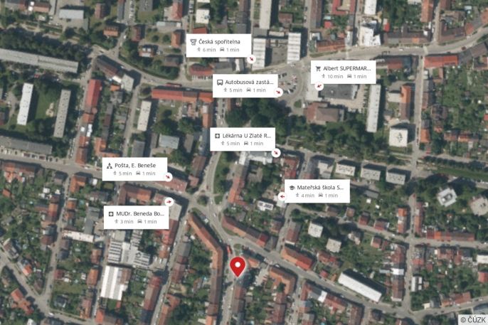 Pronájem, Byt 2+kk, České Budějovice