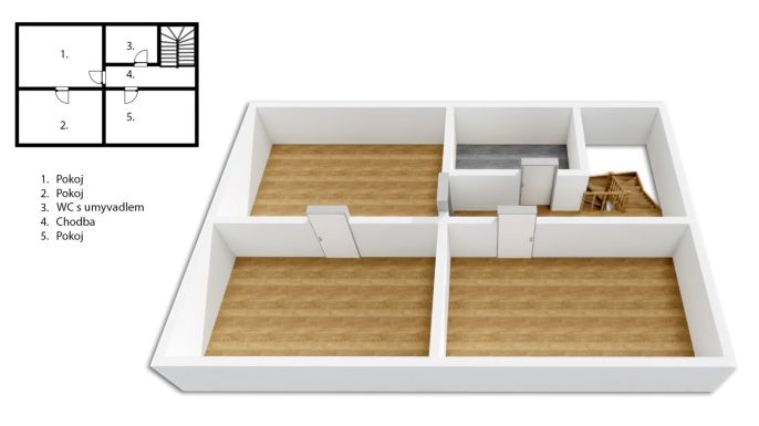 Prodej, Rodinný dům, Popovice