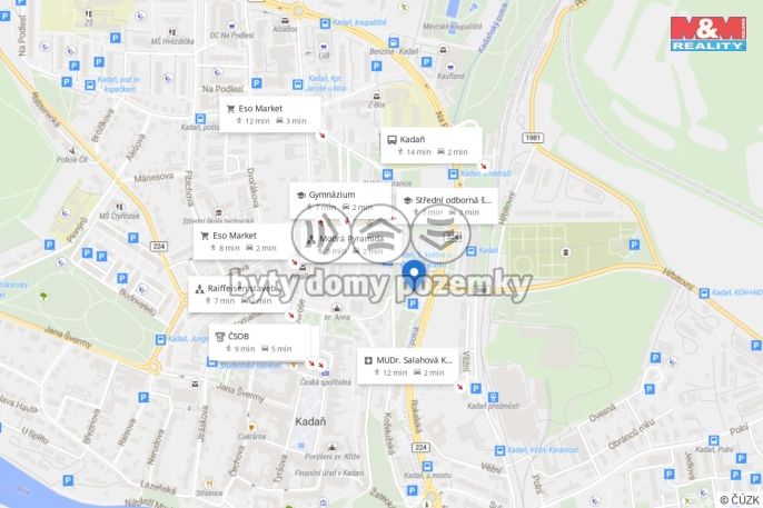 Prodej, Byt 3+1, Kadaň