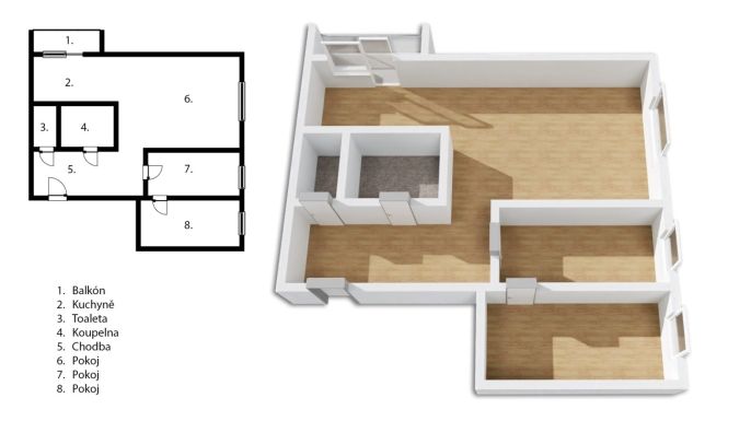 Prodej, Byt 3+1, Frýdek-Místek