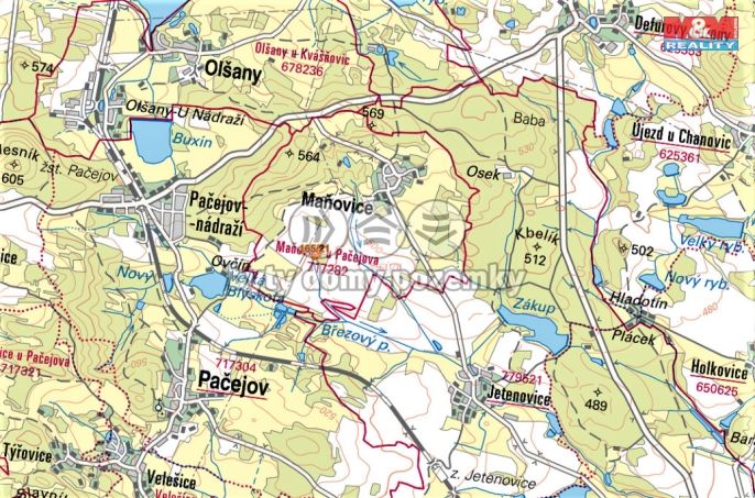 Prodej, Pole, Maňovice