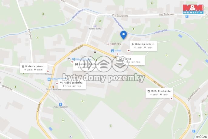 Pronájem, Byt 2+1, Praha