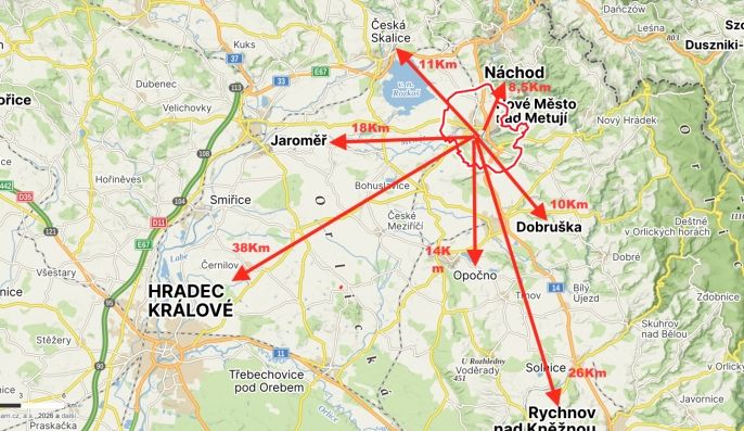 Prodej, Chata, Nové Město nad Metují