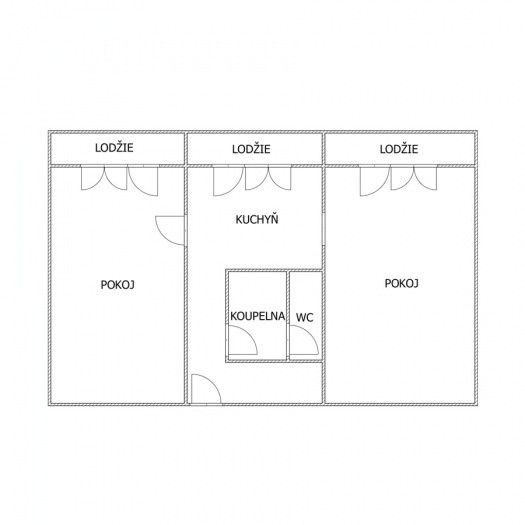 Prodej, Byt 2+1, Litvínov