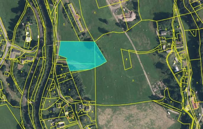 Prodej, Pozemek k bydlení, Široká Niva