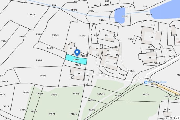 Prodej, Pozemek k bydlení, Mladá Vožice