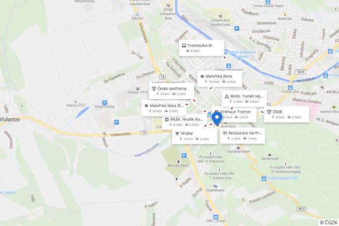 Pronájem, Byt 2+kk, Trutnov
