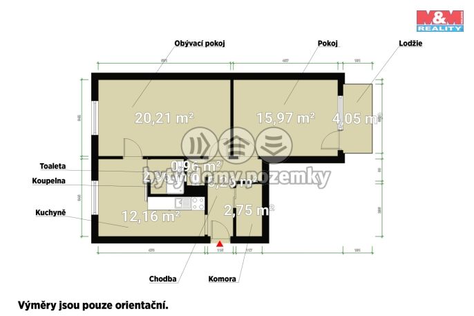 Prodej, Byt 2+1, Tachov