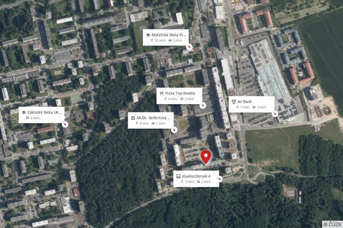 Prodej, Byt 1+kk, Kladno