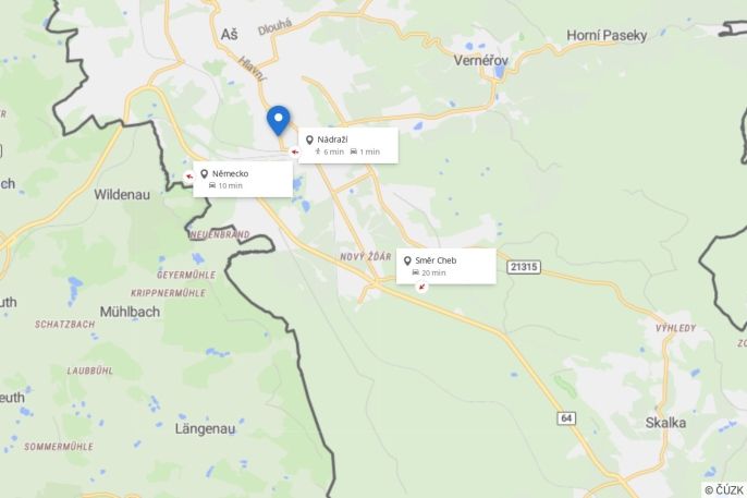 Prodej, Obchod a služby, Aš