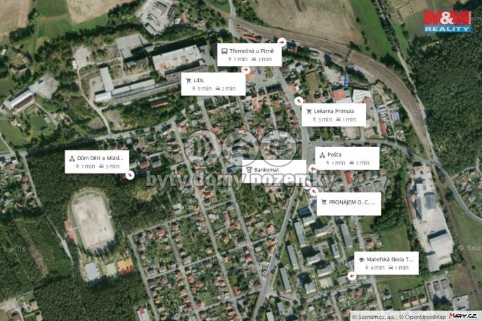 Pronájem, Obchodní objekt, Třemošná