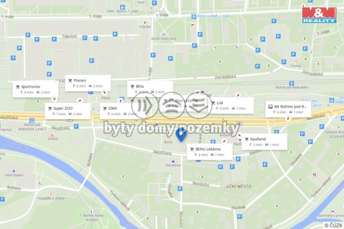 Pronájem, Obchod a služby, Rožnov pod Radhoštěm