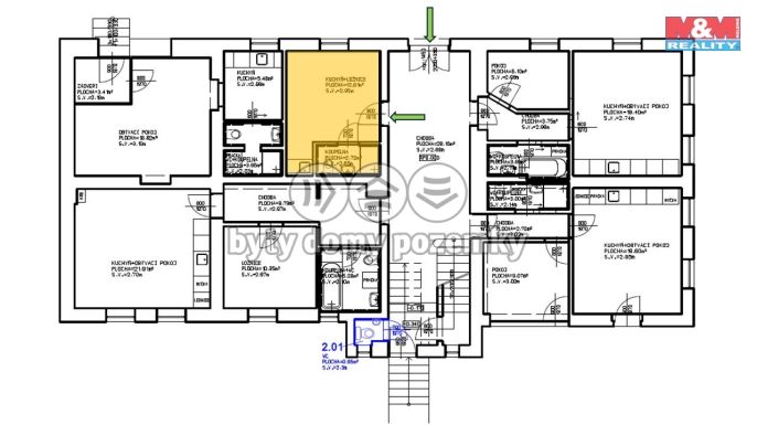 Pronájem, Byt 1+kk, Liberec