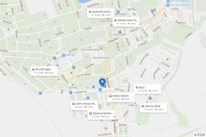 Prodej, Byt 2+kk, Chýně