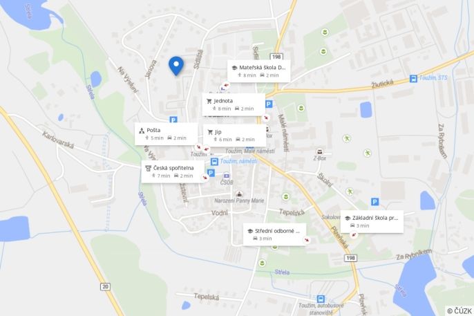 Prodej, Byt 2+1, Toužim