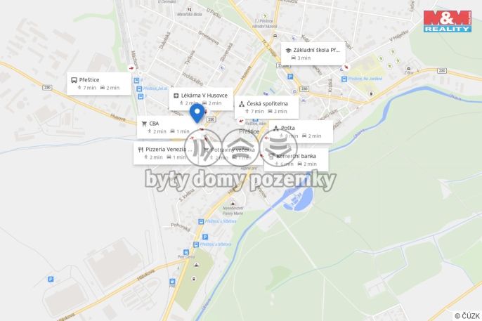 Pronájem, Obchod a služby, Přeštice