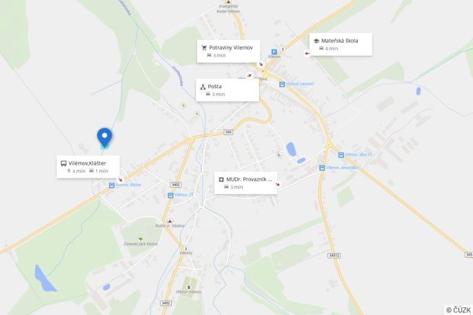 Prodej, Louka, Vilémov