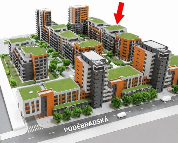 Prodej, Byt 1+kk, Praha