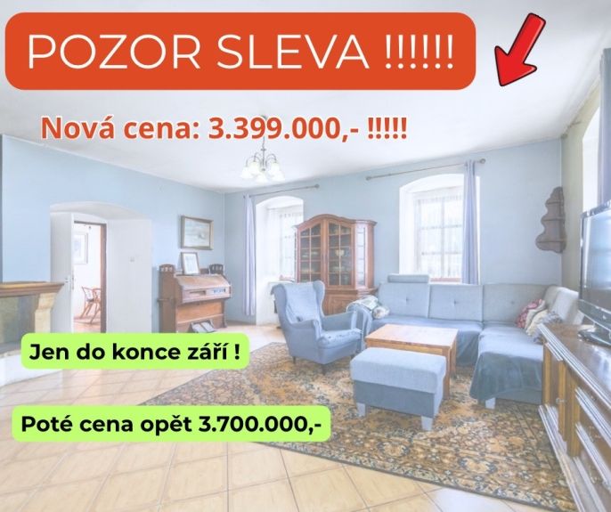 Prodej, Rodinný dům, Vrbno nad Lesy