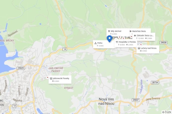 Prodej, Rodinný dům, Lučany nad Nisou