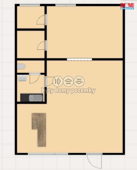 Pronájem, Obchod a služby, Slaný