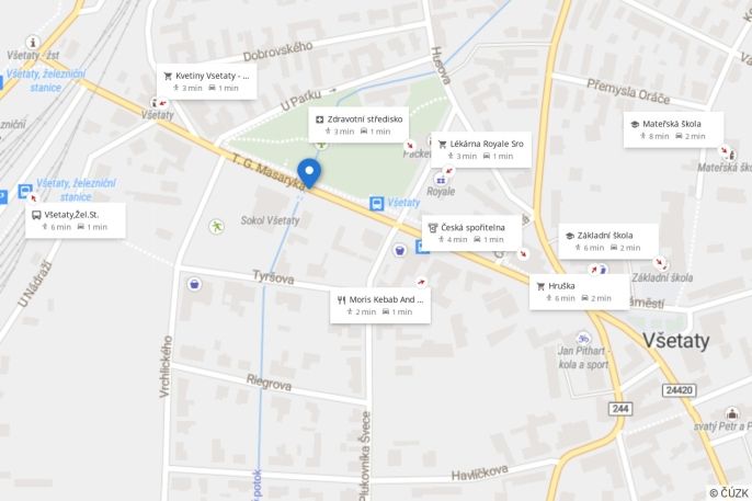 Prodej, Rodinný dům, Všetaty